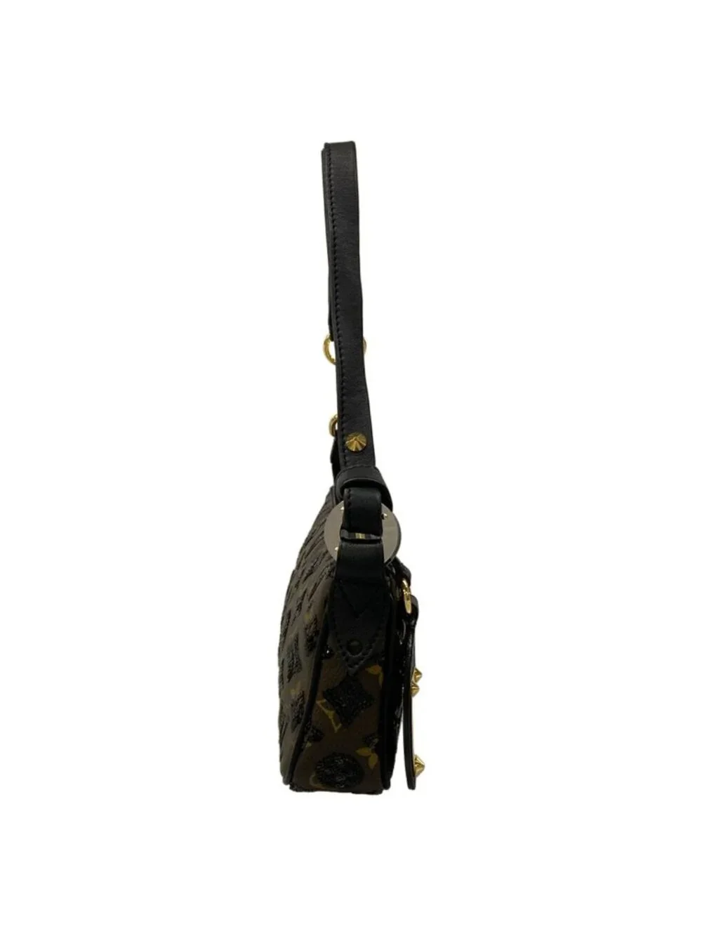 Louis Vuitton Handbag Monogram Eclipse Pochette Noir